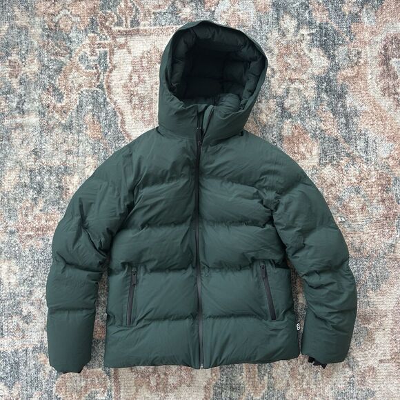 Aritzia The Super Puff₂O Rainstop Size 2XS Emerald Green 700+ Down MSRP $350 - Picture 1 of 6